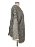 BCBGeneration Checkered-gingham Gray Black Cardigan Size L - photo 4