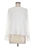 Vero Moda Solid White Long Sleeve Blouse Size M - photo 1