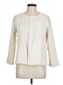Eileen Fisher 100% Cotton Ivory Blazer Size L (petite) - photo 1
