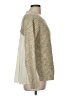 Kensie Tweed Tan Pullover Sweater Size M - photo 4