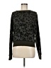 John & Jenn Animal Print Black Pullover Sweater Size M - photo 1