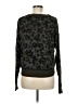 John & Jenn Animal Print Black Pullover Sweater Size M - photo 2
