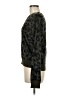 John & Jenn Animal Print Black Pullover Sweater Size M - photo 5
