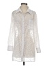 Venus Ivory Long Sleeve Blouse Size S - photo 1