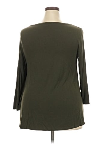 Daily Ritual 3/4 Sleeve Top (view 2)