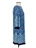 En Focus Studio Paisley Blue Casual Dress Size 4 - photo 4