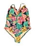 Kona Sol Tropical Yellow Swimsuit Bottoms Size 22W - photo 1