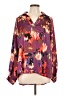 BTFBM 100% Polyester Purple Long Sleeve Polo Size L - photo 1