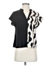 Shein Black Short Sleeve Blouse Size 2 - photo 1