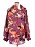 BTFBM 100% Polyester Purple Long Sleeve Polo Size L - photo 2