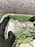 Unbranded Floral Green Sweatpants Size 3-6 mo - photo 3