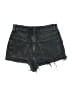 Zara Black Denim Shorts Size 4 - photo 2