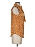 Odille Orange Sleeveless Blouse Size 2 - photo 4