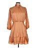 VICI 100% Polyester Solid Tan Casual Dress Size M - photo 1