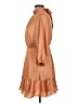 VICI 100% Polyester Solid Tan Casual Dress Size M - photo 5