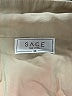 Sage the Label Tan Short Sleeve Blouse Size XS - photo 7