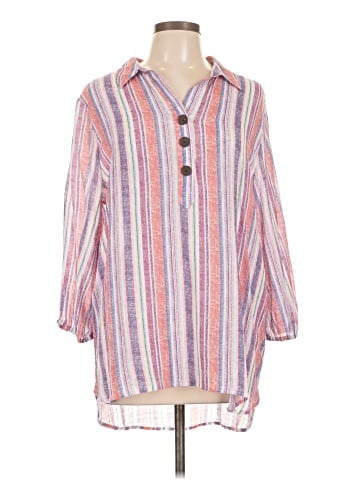 Fred David 3/4 Sleeve Blouse (view 1)