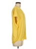 Carolina Belle 100% Polyester Yellow Short Sleeve Blouse Size S - photo 4