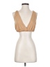 Forever 21 Tan Sleeveless Blouse Size S - photo 1