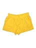 Ann Taylor LOFT Outlet Solid Yellow Shorts Size L - photo 1
