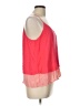 Ann Taylor LOFT 100% Polyester Pink Sleeveless Blouse Size L - photo 4