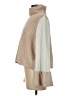 Sugarlips Color Block Tan Turtleneck Sweater Size M - photo 5