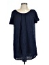Kona Sol Blue Short Sleeve Blouse Size L - photo 1