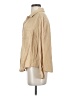 O'Neill 100% Cotton Tan 3/4 Sleeve Button-Down Shirt Size XS - photo 5