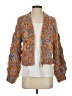 Assorted Brands Tweed Orange Cardigan Size S - photo 1
