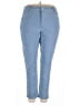 Croft & Barrow Solid Blue Casual Pants Size 18W - photo 1