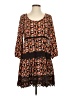 Entro Paisley Brown Casual Dress Size S - photo 1