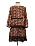 Entro Paisley Brown Casual Dress Size S - photo 2