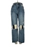 PacSun 100% Cotton Graphic Blue Jeans Size 23 waist - photo 1