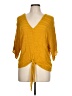 Veronica M. Yellow 3/4 Sleeve Blouse Size L - photo 1