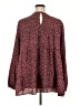 Oddi Burgundy Long Sleeve Blouse Size 2X - photo 2