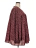 Oddi Burgundy Long Sleeve Blouse Size 2X - photo 4