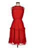 Monteau 100% Polyester Red Casual Dress Size M - photo 1