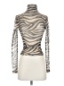 Superdown Silver Long Sleeve Turtleneck Size XS - photo 1