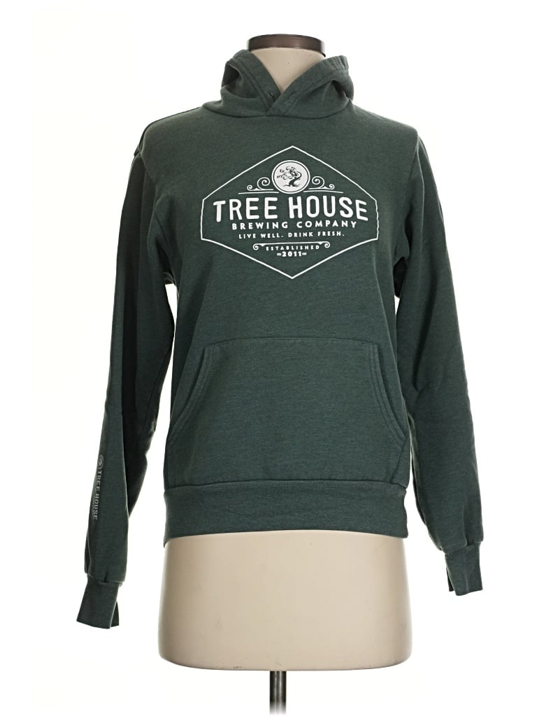 Pre-owned Bella+canvas Sweatshirt In Green