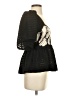 Sarah Hann 100% Polyester Black Short Sleeve Top Size S - photo 4