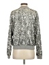 DKNY Metallic Silver Jacket Size S - photo 2