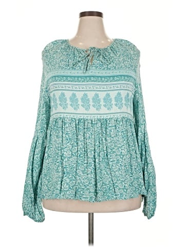 chic soul (chicsoul.com) Long Sleeve Blouse (view 1)