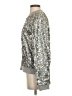 DKNY Metallic Silver Jacket Size S - photo 5