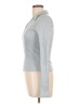 Bisou Bisou Silver Long Sleeve Top Size L - photo 5