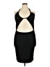 Shein Curve Solid Black Cocktail Dress Size 3X - photo 1
