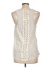 Dylan 100% Cotton Silver Sleeveless T-Shirt Size L - photo 2