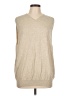 IZOD Tan Sweater Vest Size L - photo 1