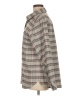 CAbi Plaid Gray Long Sleeve Blouse Size M - photo 5