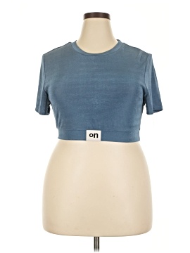 Shein Curve Short Sleeve Turtleneck