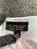 Topshop Graphic Gray Casual Skirt Size 4 - photo 5